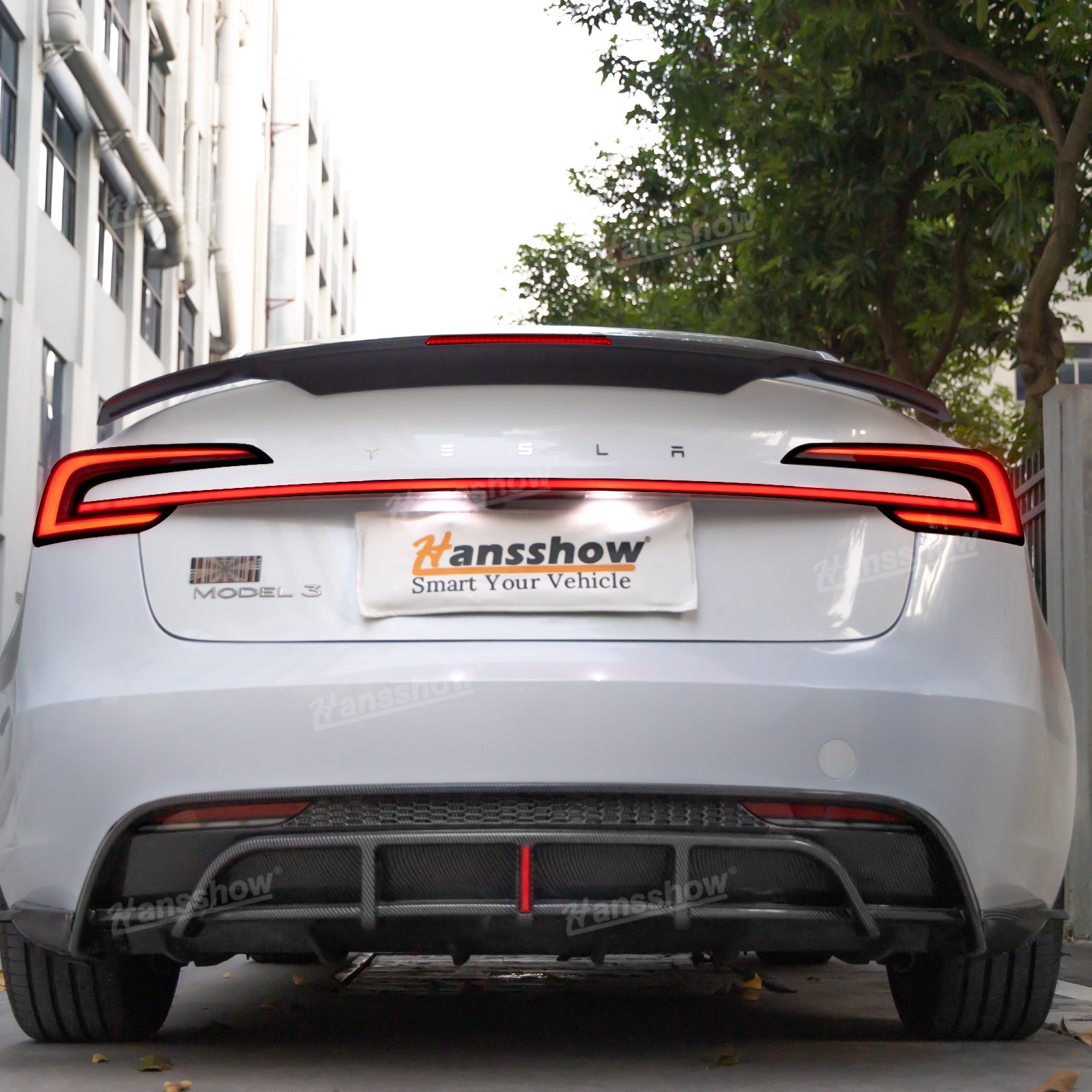 Knight Rider Full-Width Strip Tail Light for Tesla Model Y - packaging