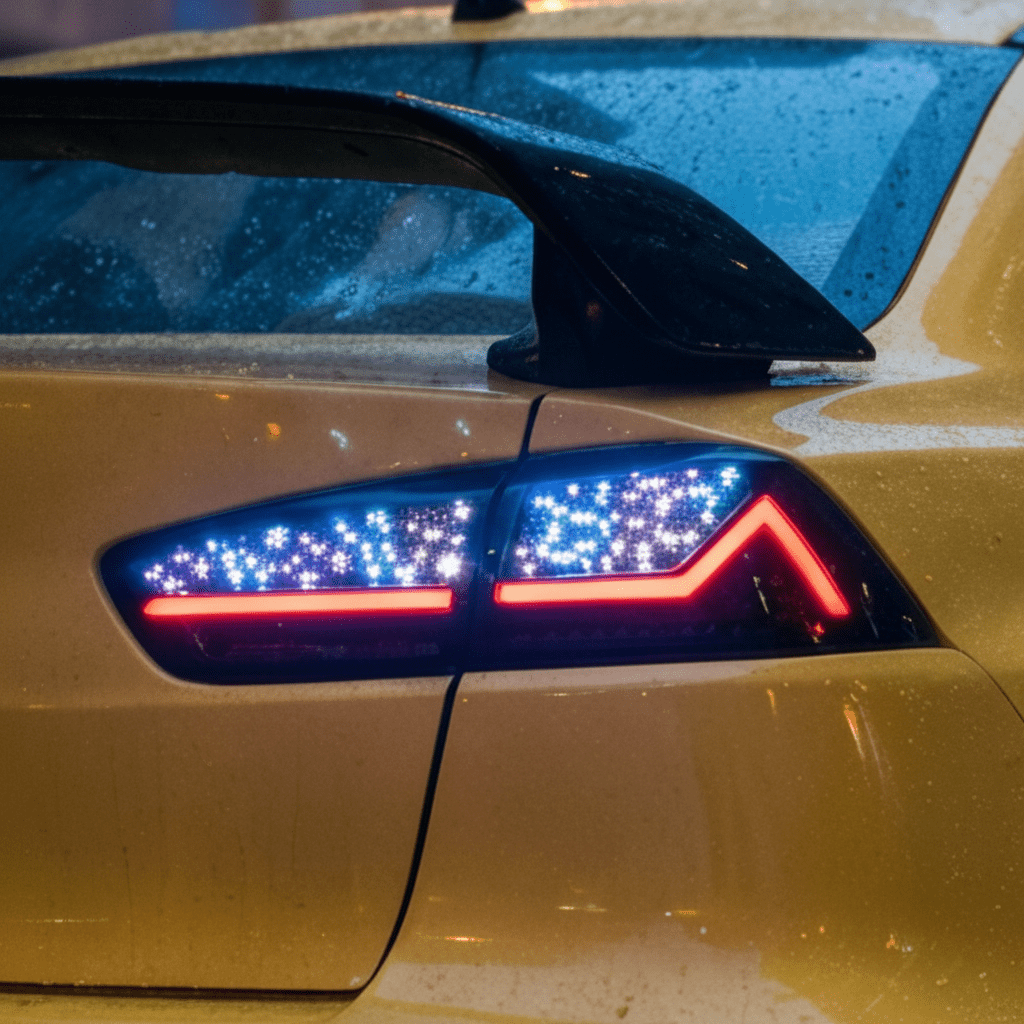 Mitsubishi Lancer 08-18 RGB Tail Lights 30 Custom Digital Patterns