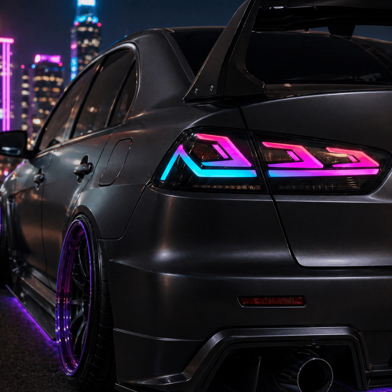 Mitsubishi Lancer Evo 08-18 RGB Tail Lights