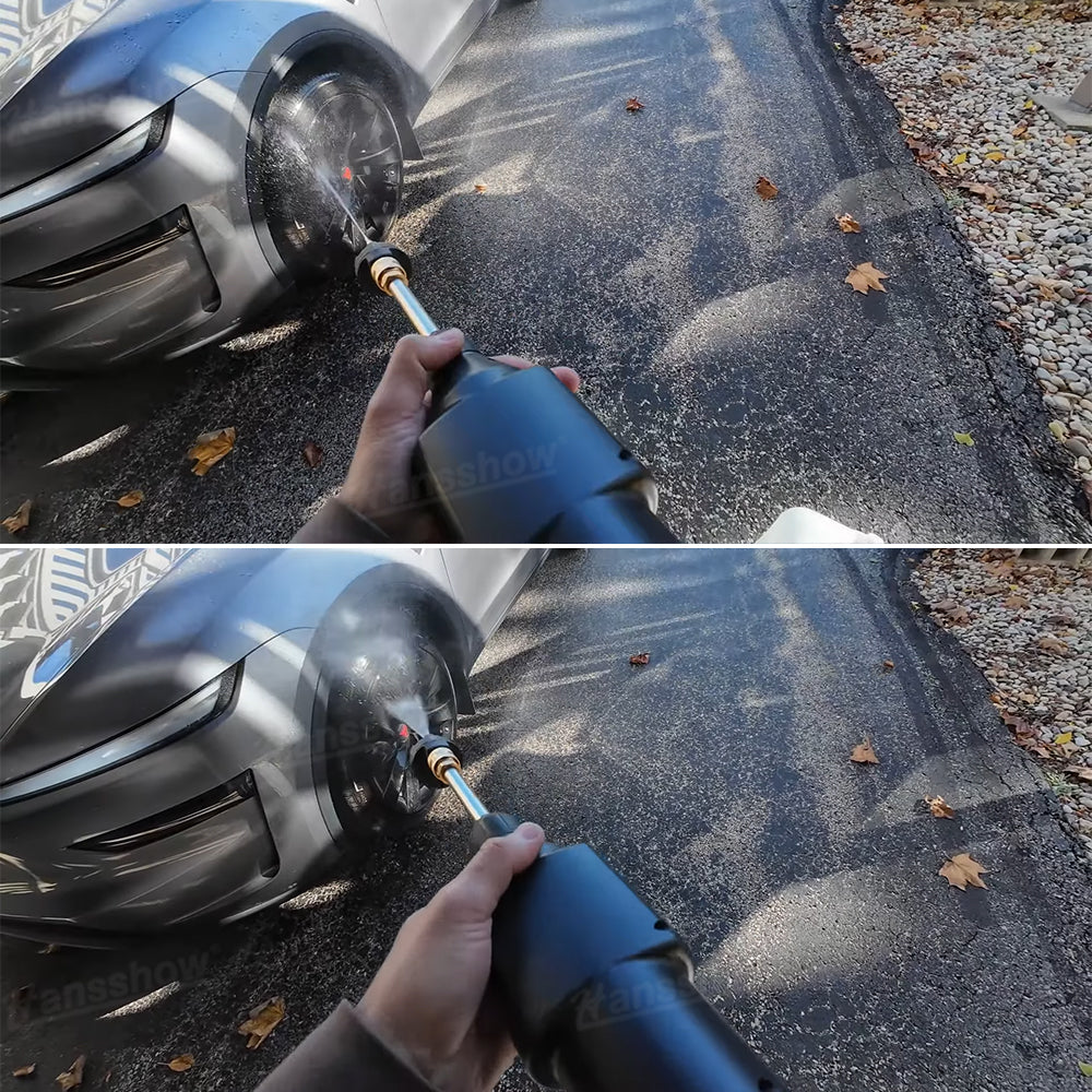 5-in-1 Tesla Jump Starter Kit with 100W Tire Inflator&185 PSI Pressure...