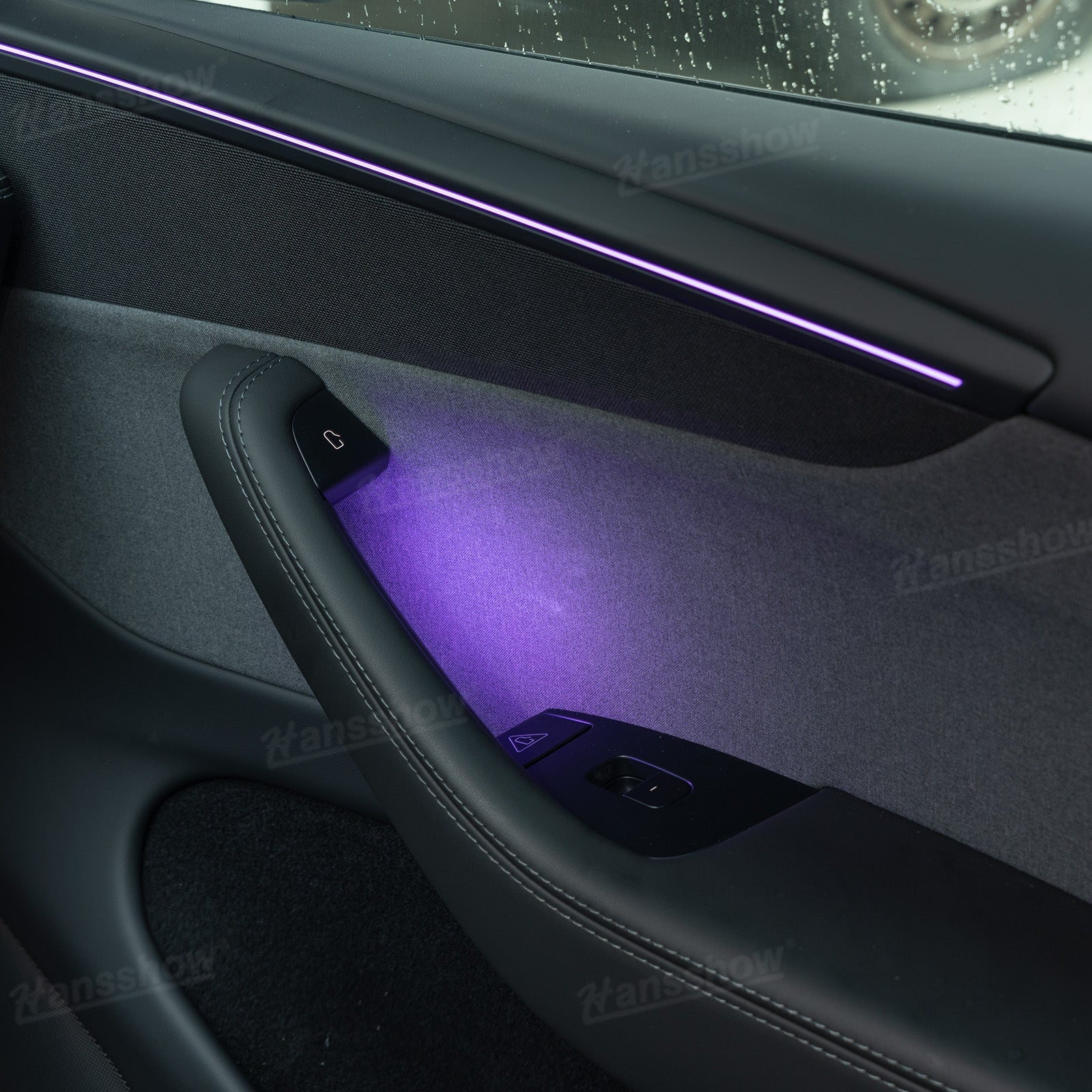 Model Y Juniper Ambient Lighting Kit touchscreen control