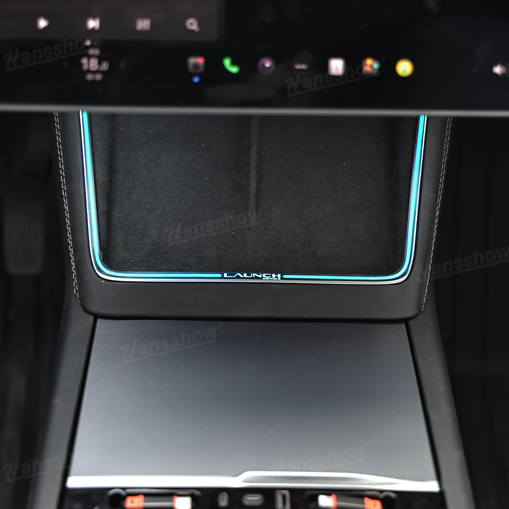 Model Y Juniper Ambient Lighting during nighttime drive