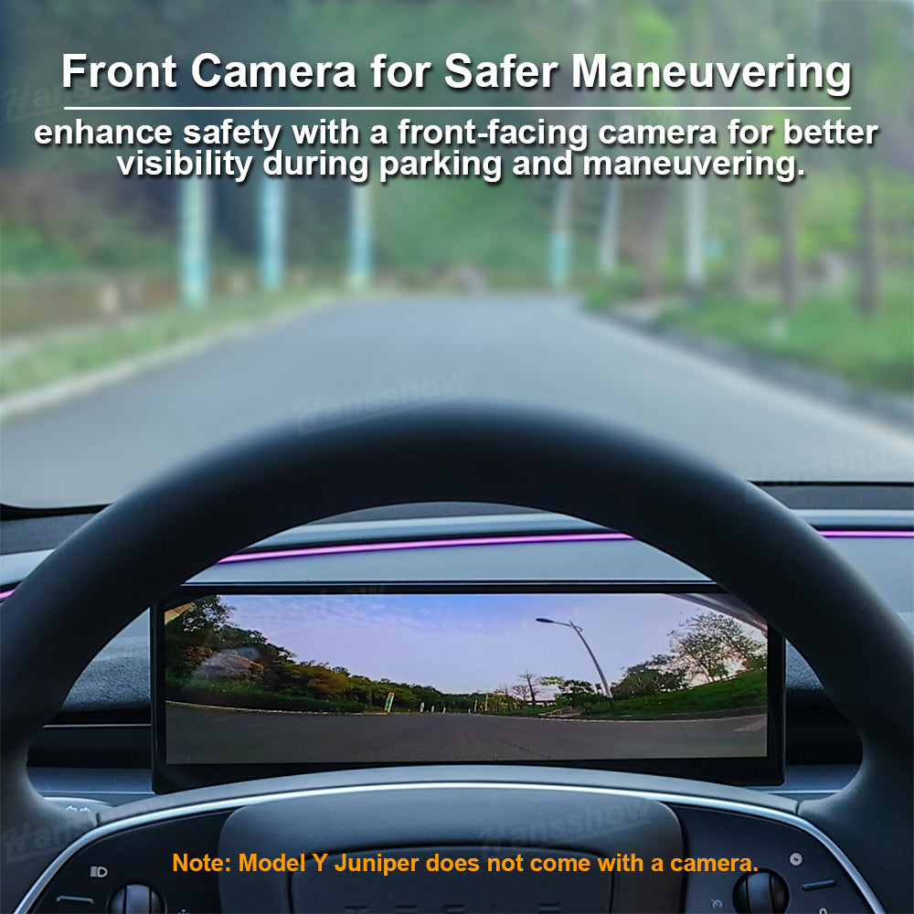 10.88-Inch Heads Up Display for Tesla Model 3 Highland interior view
