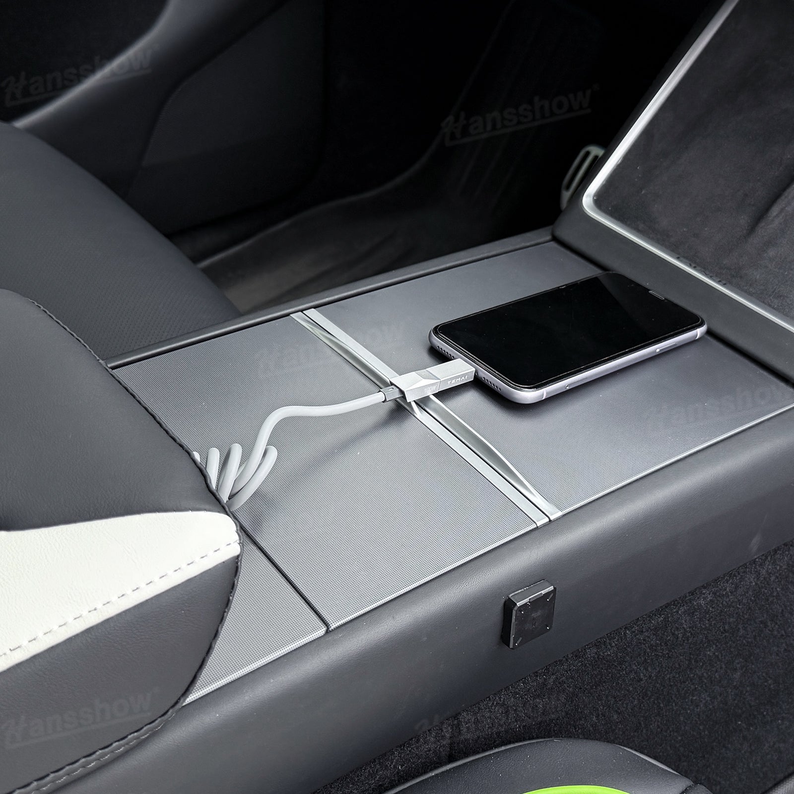 100W Fast Charging Retractable Cable with Cyber-Inspired Design & Magnetic...