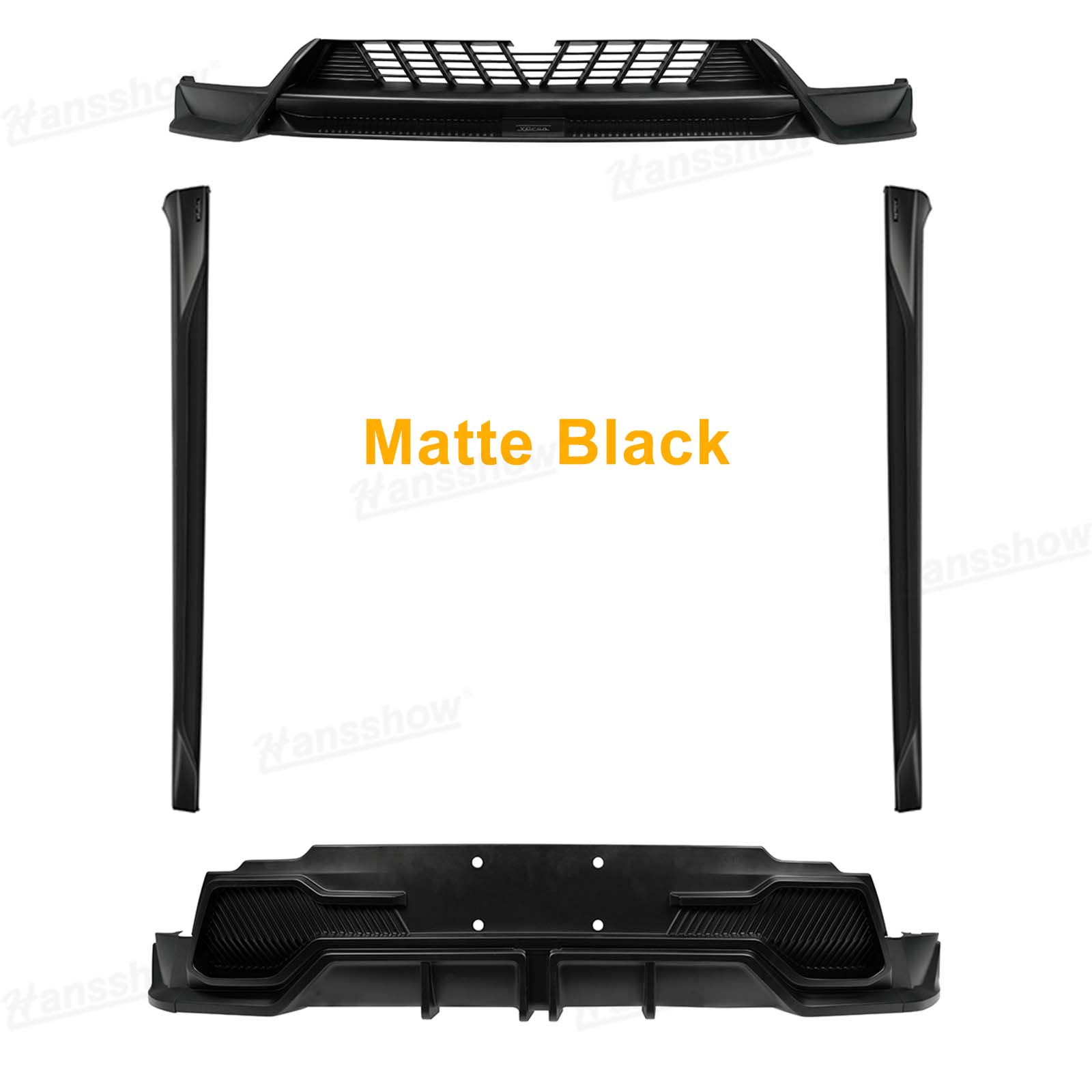 Model Y Juniper ABS Body Kit Performance Style Side Skirts - close-up