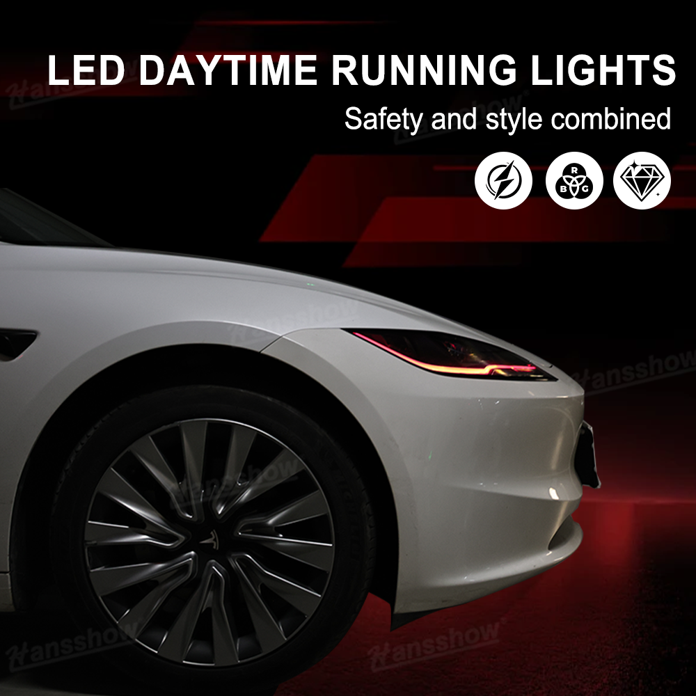 Model Y Juniper Underglow Lights LED Chassis Ambient Lighting Kit - highlighting sleek lines