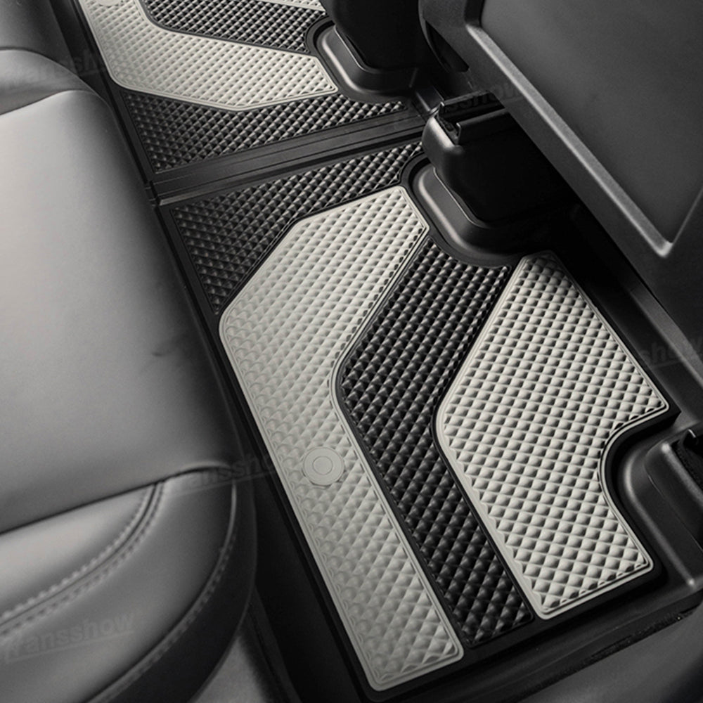 Model Y Juniper TPE Floor Mats - Front row installation