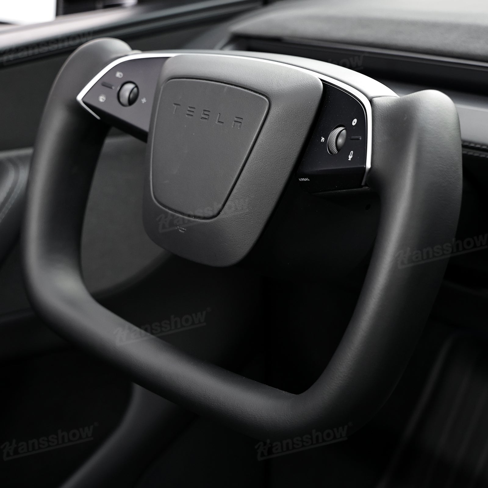 Model Y Yoke Steering Wheel Nappa color options