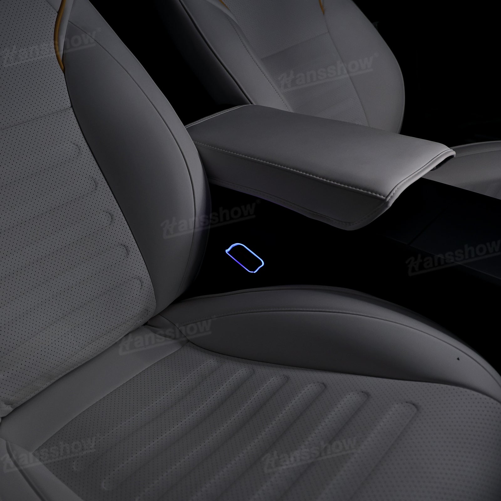Seat Belt Buckle Ambient Lighting for Tesla Model Y Juniper user experience