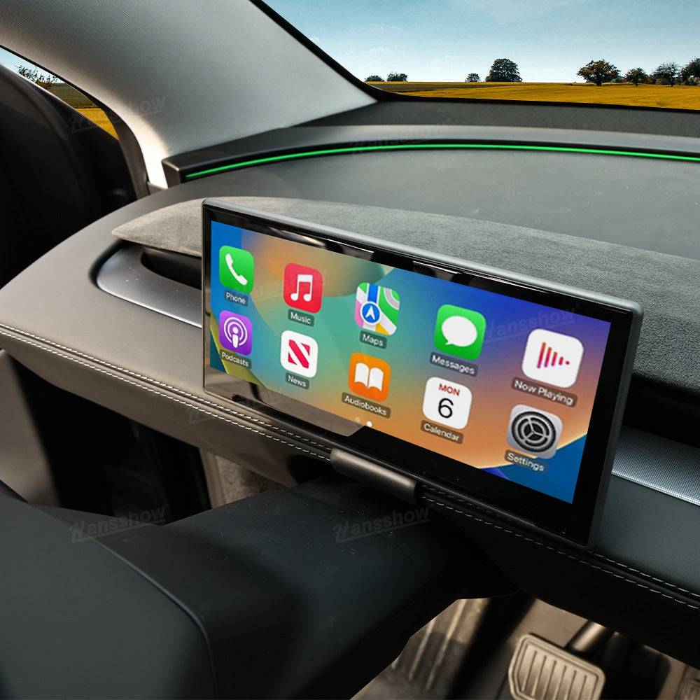 Model Y Juniper Heads Up Display F9 9 Inches Touch Screen front view
