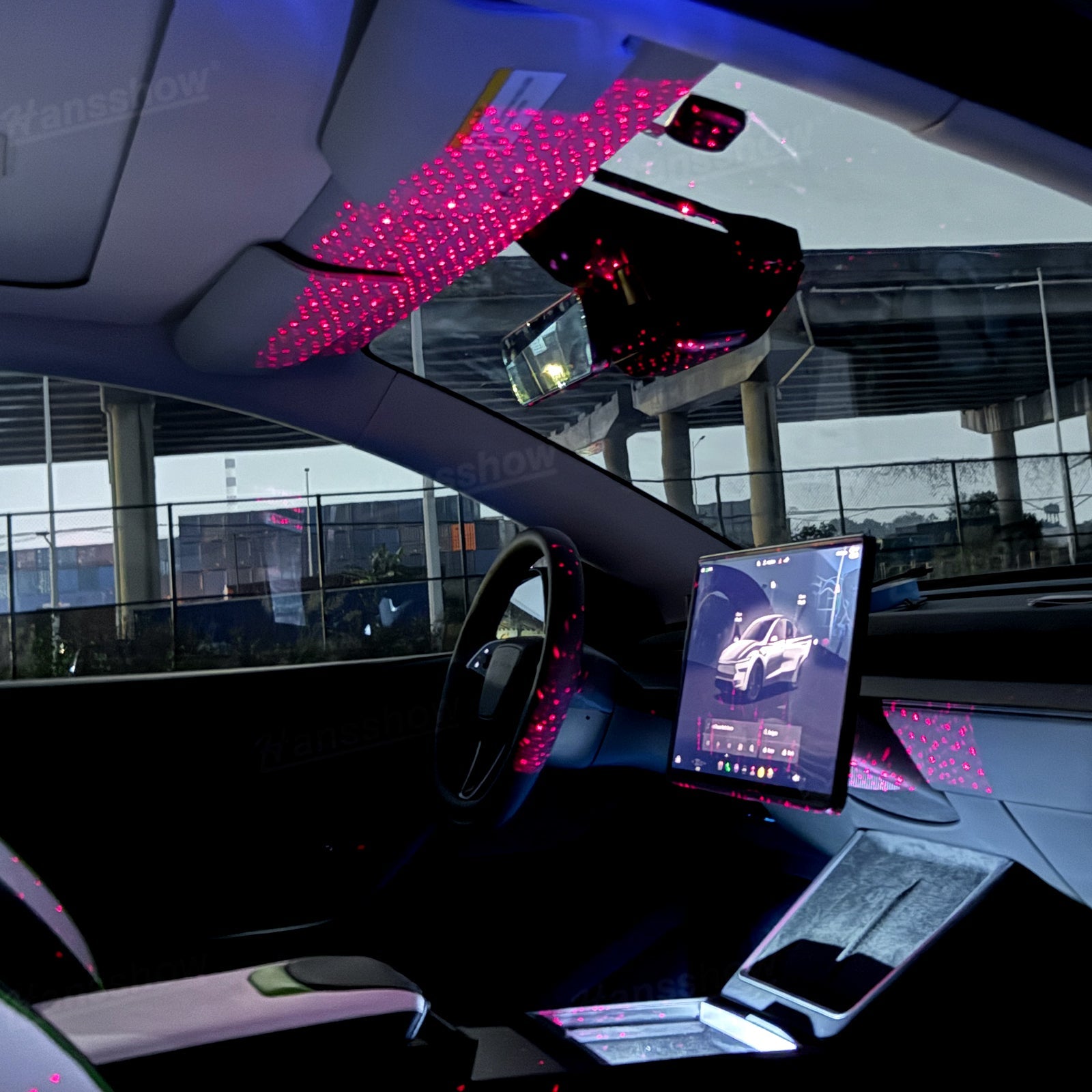 4-in-1 Charging Hub 120W Fast Charging Retractable Cable Hub with Starry...