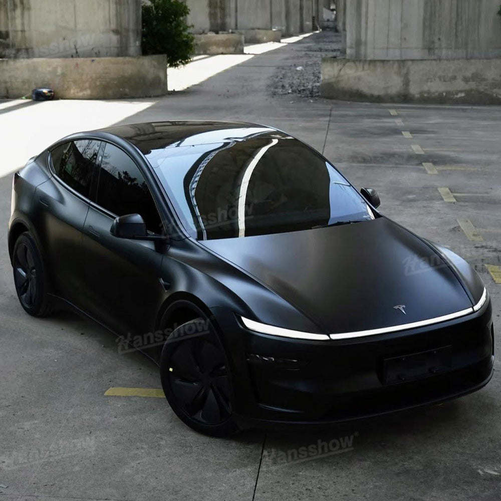 Tesla Model S with PPF - Side View