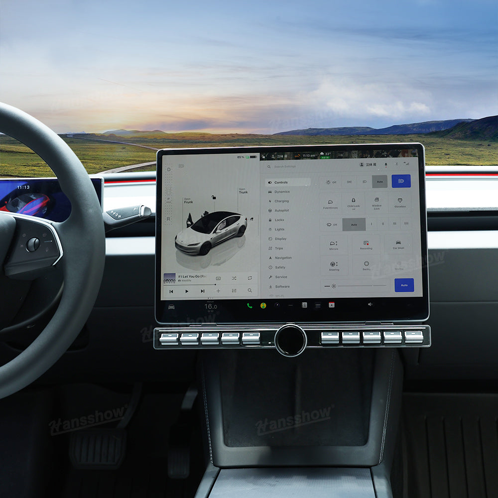 Center Console Control Button for Tesla Model Y/3 - Ergonomic design
