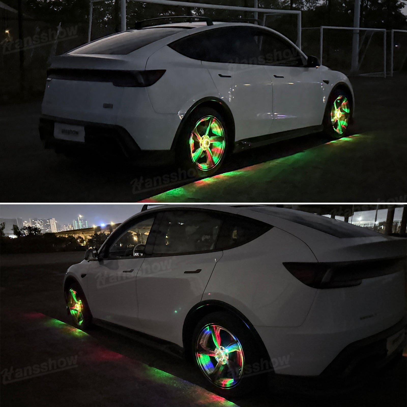 Model Y Juniper Wheel Hub Lights packaging