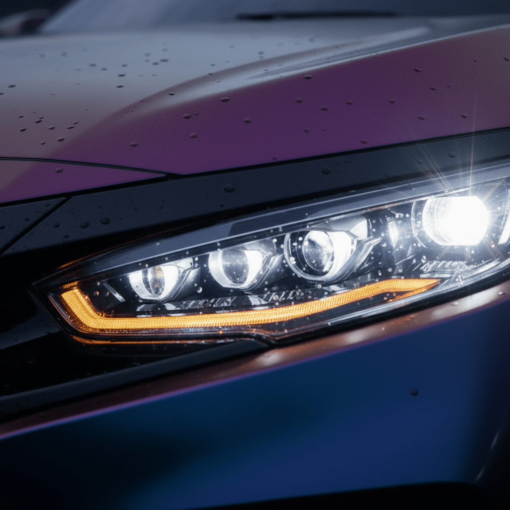 Suitable For Honda Civic 16-22 Headlights Without Rotation