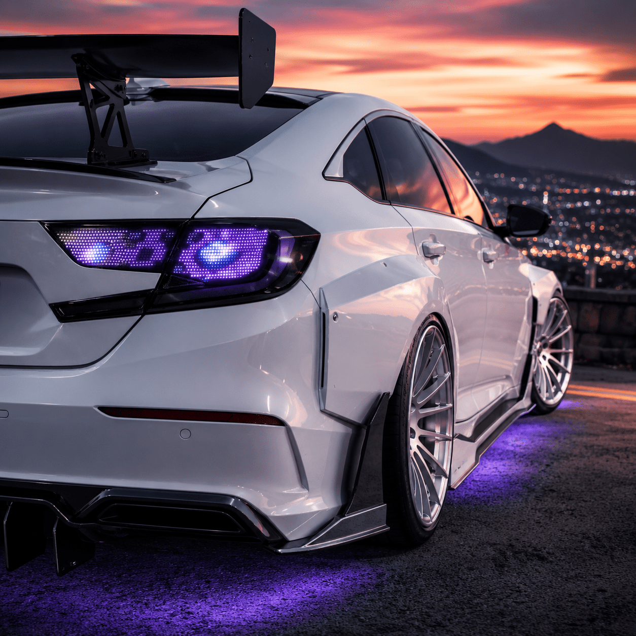 Honda Accord 18-19 Tail Lights Cyber Style
