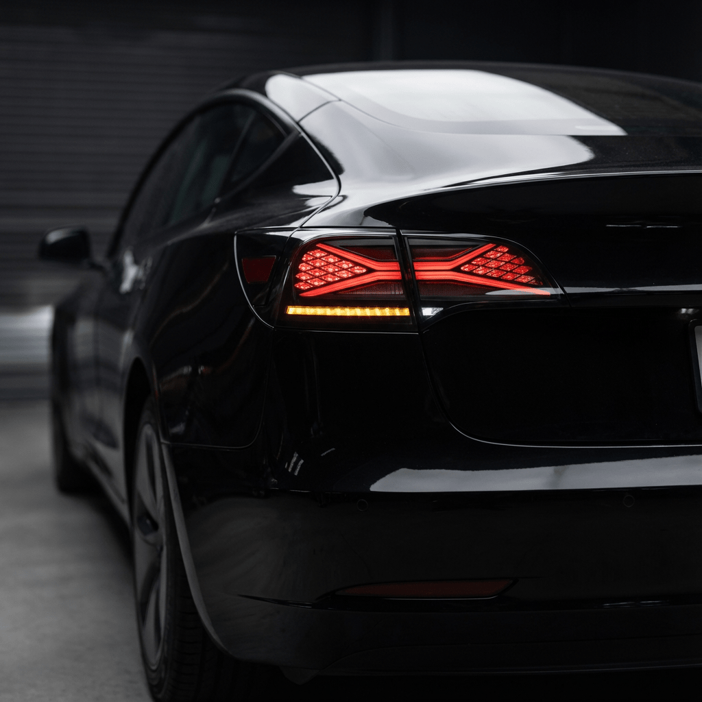 Tesla Model 3 Y 18-23 Oled Tail Lamp Smoke