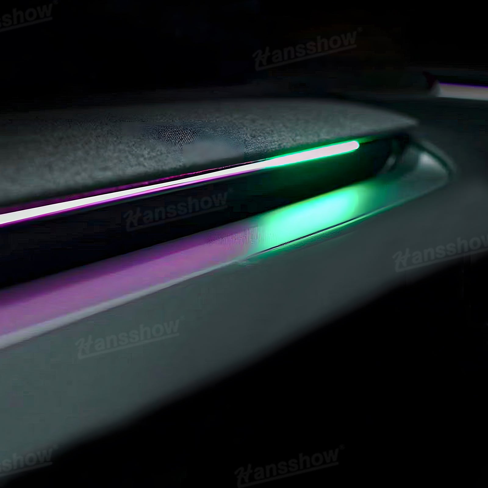 Model Y/3 Streamer Ambient Light LED Strip Light side angle