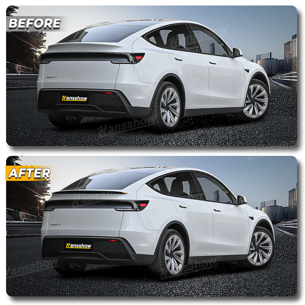 Model Y Juniper Spoiler Real Carbon Fiber Wing Rear Trunk Lip Lid - aerodynamic design