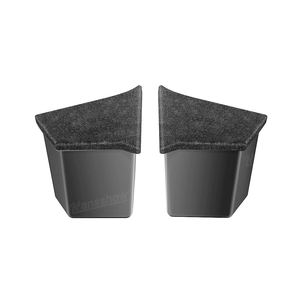 Model Y Juniper Rear Trunk Organizer showcasing easy installation