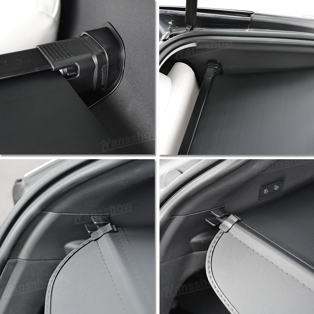 Model Y Juniper Trunk Retractable Cargo Privacy Cover Shielding Shade - retractable mechanism