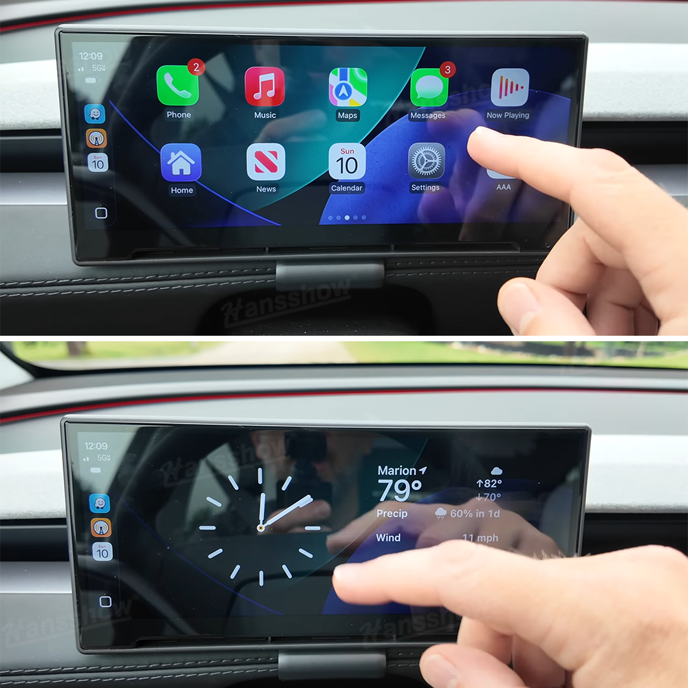 Tesla Model Y Heads Up Display with clear visibility