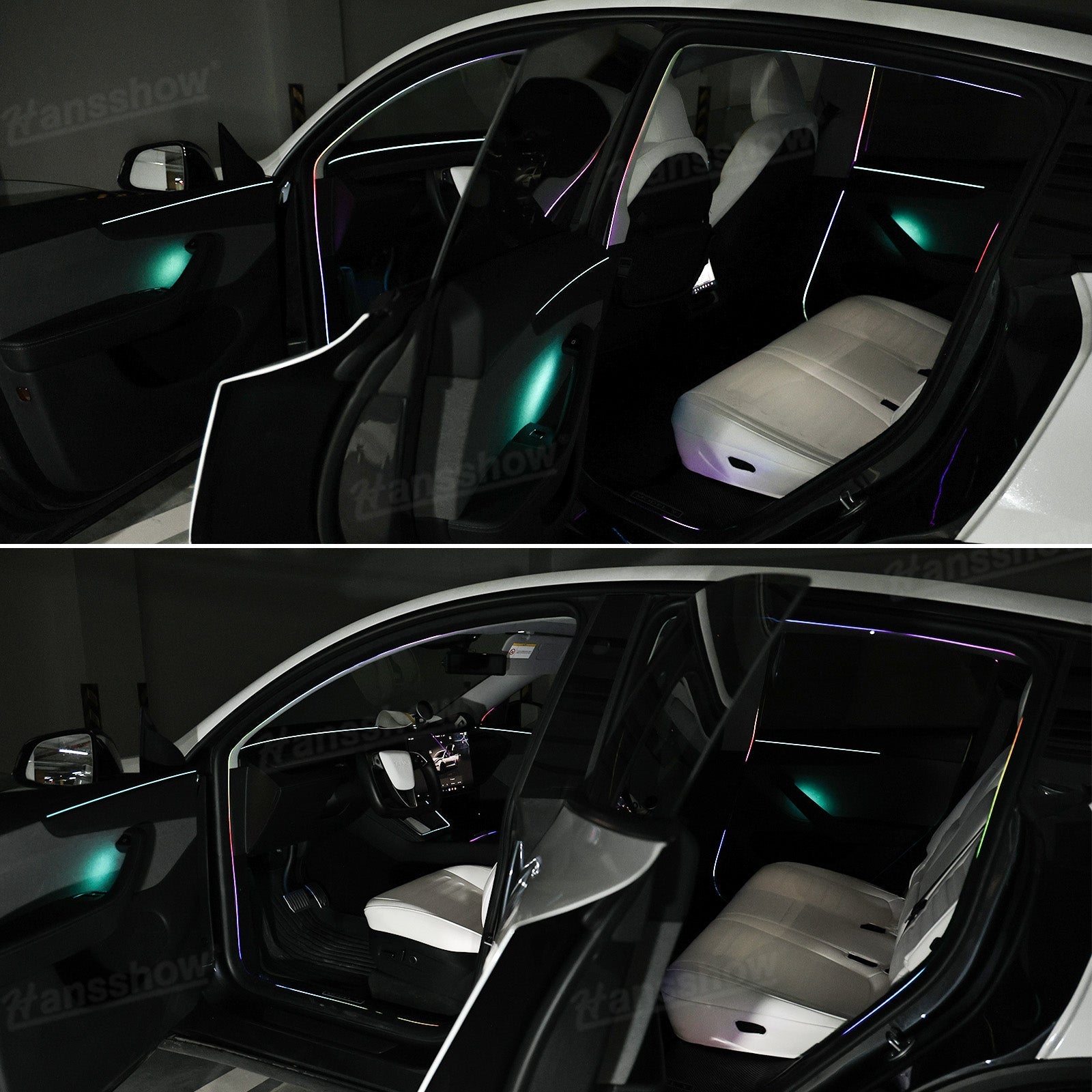 Model Y Juniper Interior Ambient Lighting Kit RGB night mode