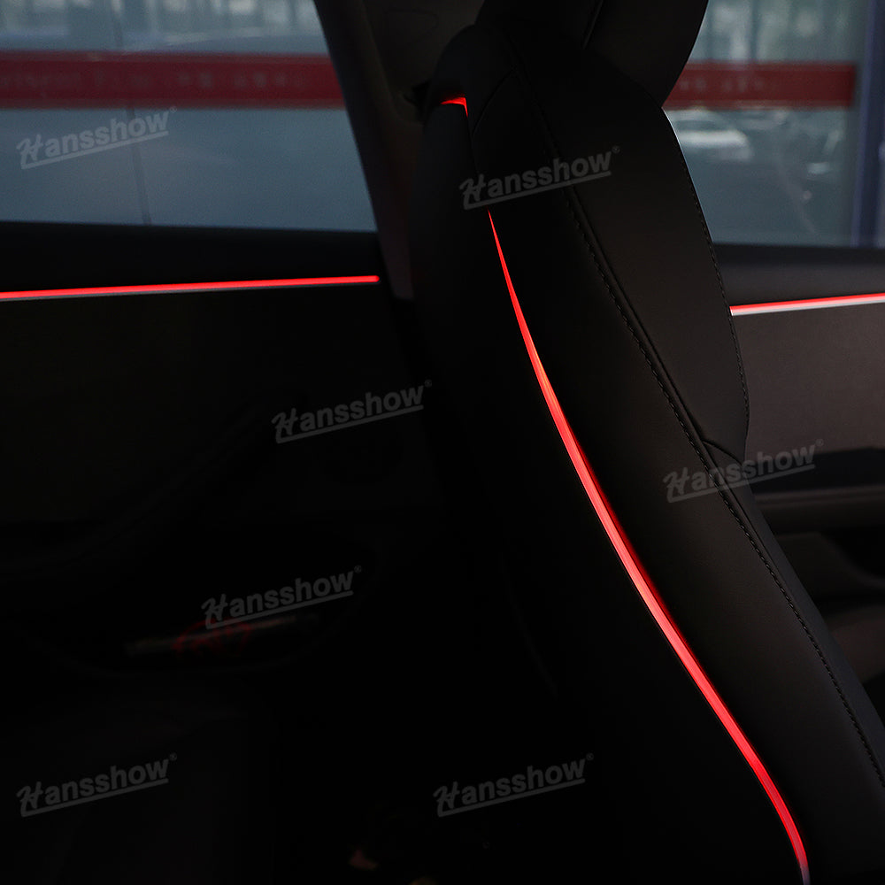 Model Y Juniper Backseat Ambient Light in Tesla Model Y interior