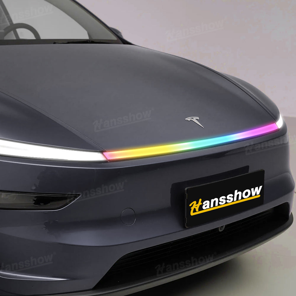 Model Y Juniper RGB Daytime Running Lights front view