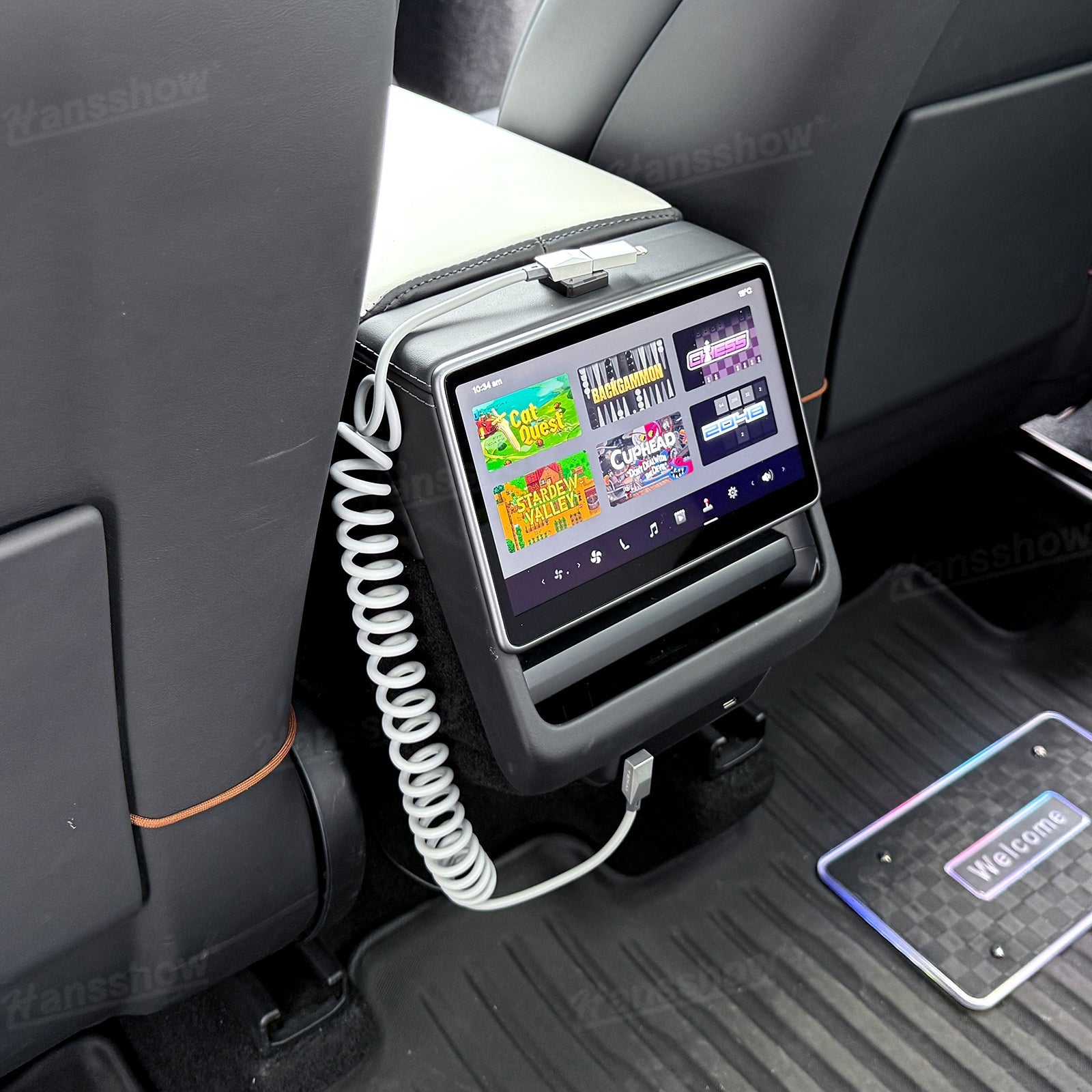 100W Fast Charging Retractable Cable with Cyber-Inspired Design & Magnetic...