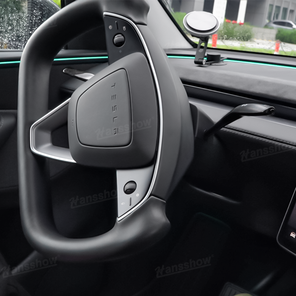 Model Y Juniper Right Side Gear Shift Control Stalks Upgrade Kit - Side angle