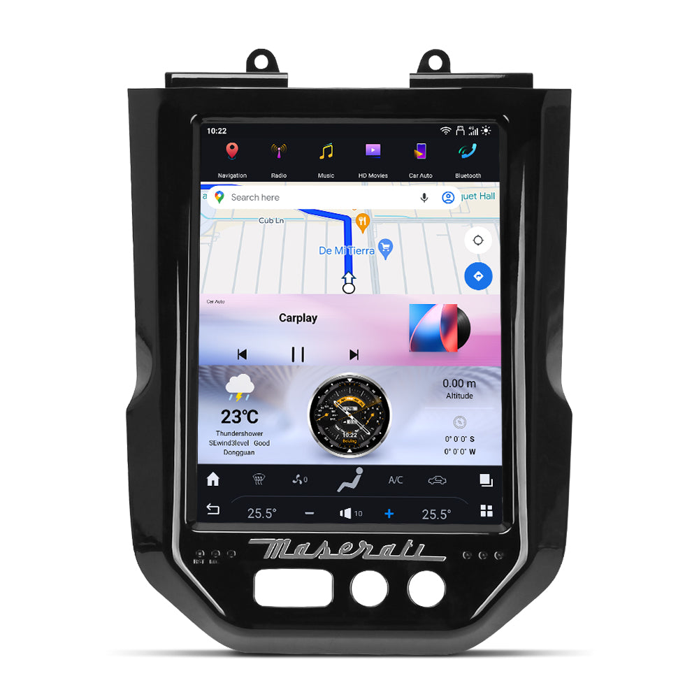 Maserati Gran Turismo/GT (2007-2017) Android Head Unit | SquareWheels G-Series