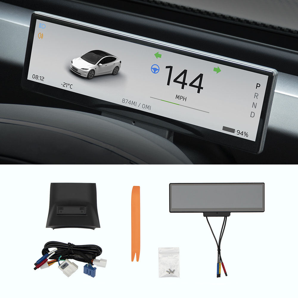 Juniper 8.8-Inch F88 Touch Screen Instrument Cluster for Tesla Model Y - Front view