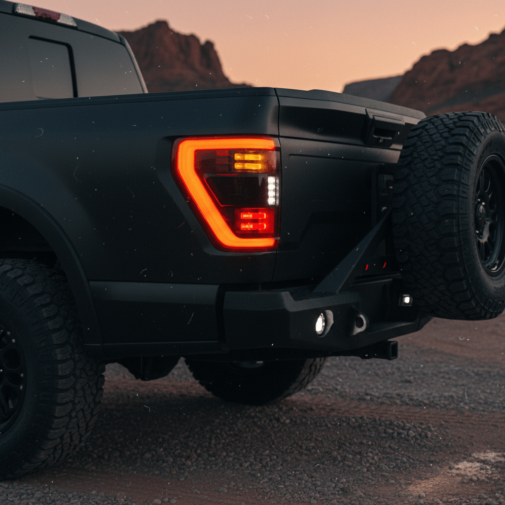 Ford F150 21-23 Tail Lights Fit Low Trim Car
