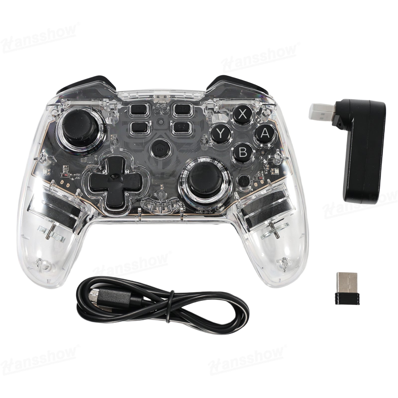 Wireless Game Controller with LED Ambient Lighting for Tesla Model Y - travel-friendly design