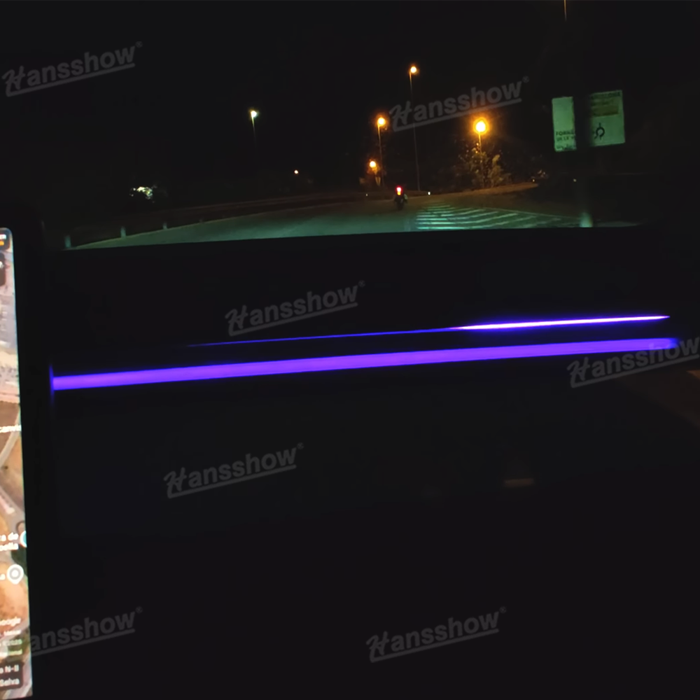 Model Y/3 Streamer Ambient Light LED Strip Light safety feature