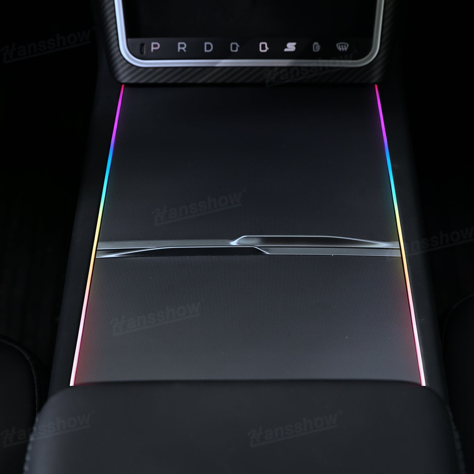 Model 3/Y Ambient Lighting RGB Light Strip front view