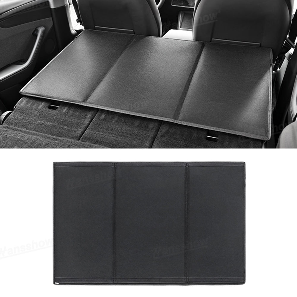 Model Y Juniper Trunk Gap Filler Board Foldable Car Bed Extension front view