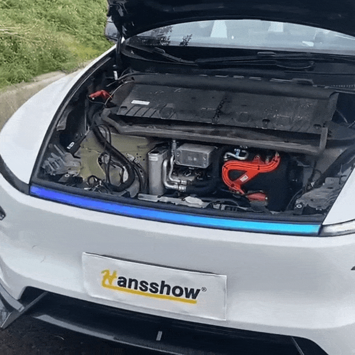 Model Y Juniper RGB Daytime Running Lights side angle