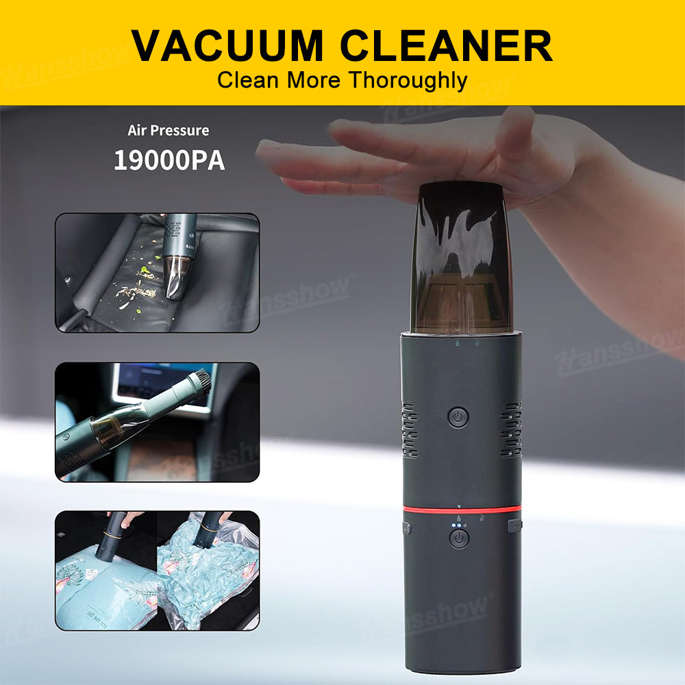 5-in-1 Tesla Jump Starter Kit with 100W Tire Inflator&185 PSI Pressure...