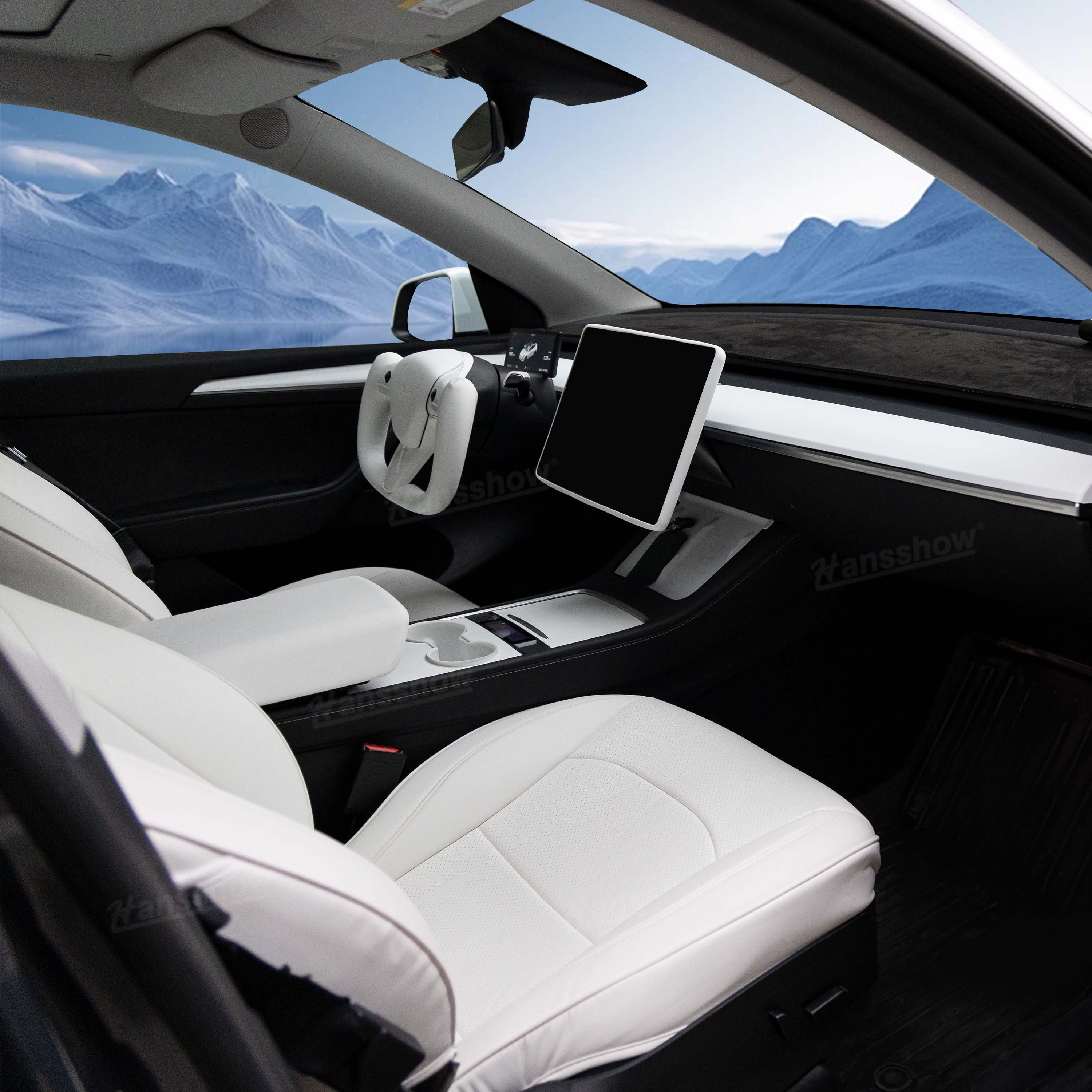 Model Y/Model 3 Bundle Of White Enthusiast Style Kits For Tesla White - User interaction
