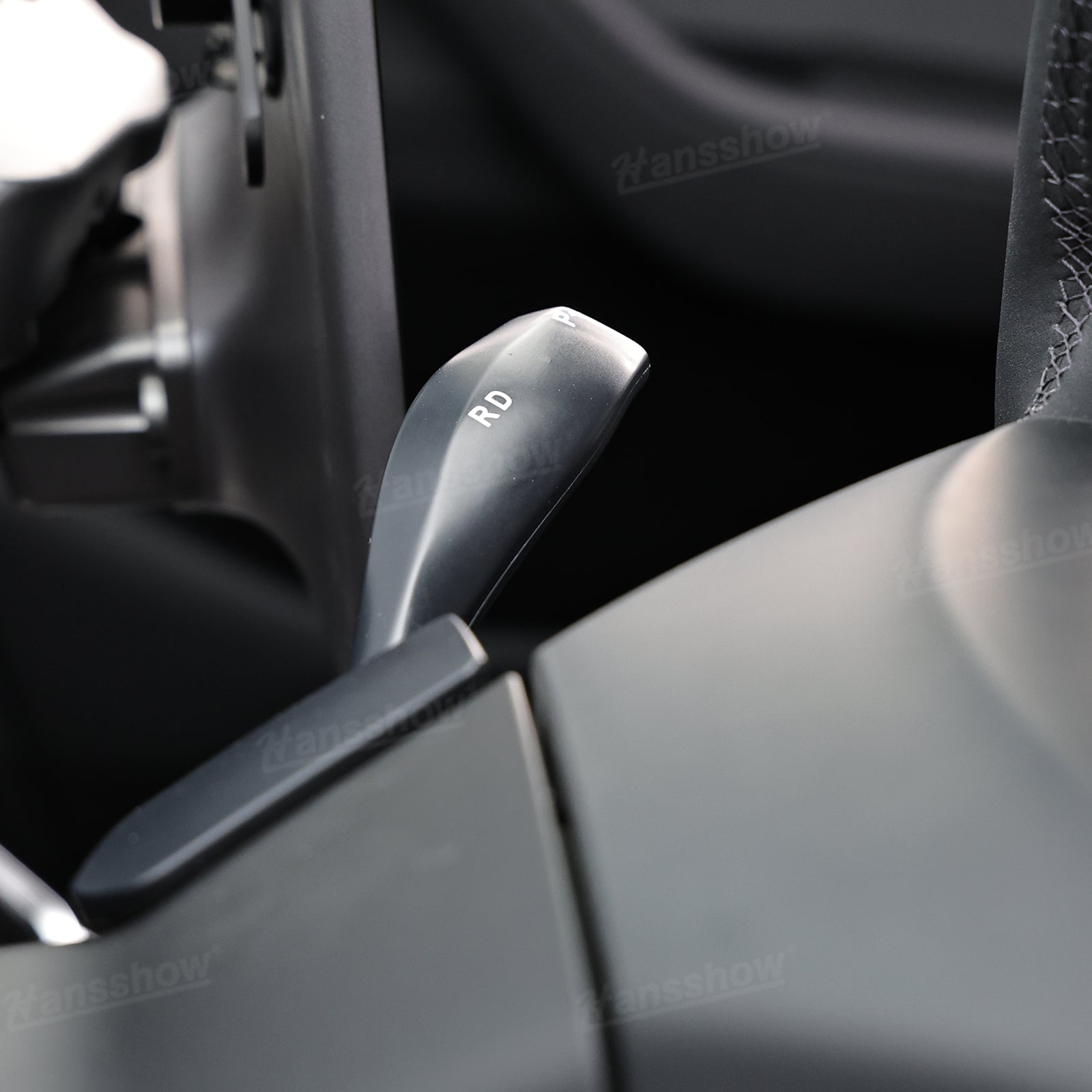Model Y Juniper Gear Shift Control Stalk ergonomic design