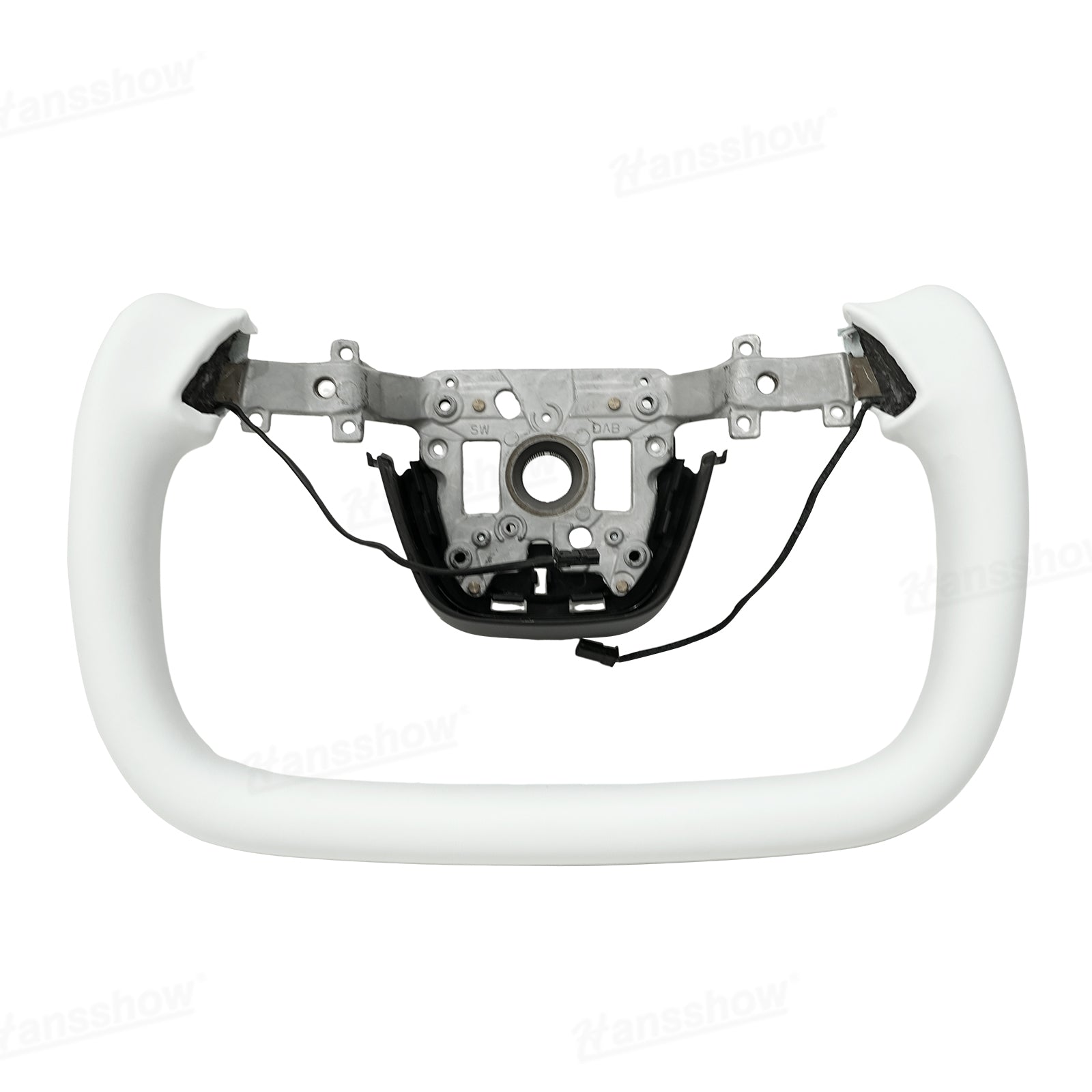 Model Y Yoke Steering Wheel Nappa minimalist design