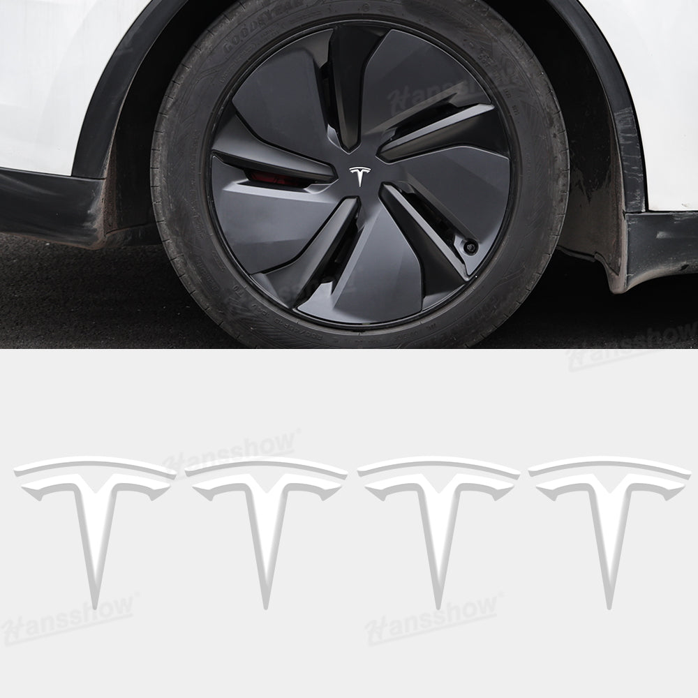 Model Y Juniper/3 Highland 3D Wheel Hub Center Cap Emblem in packaging