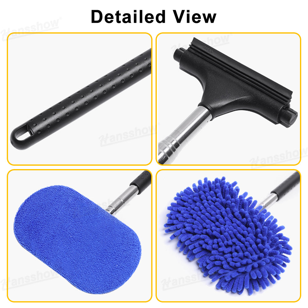180° Rotating Cleaning Head of Windshield Brush for Tesla Model Y