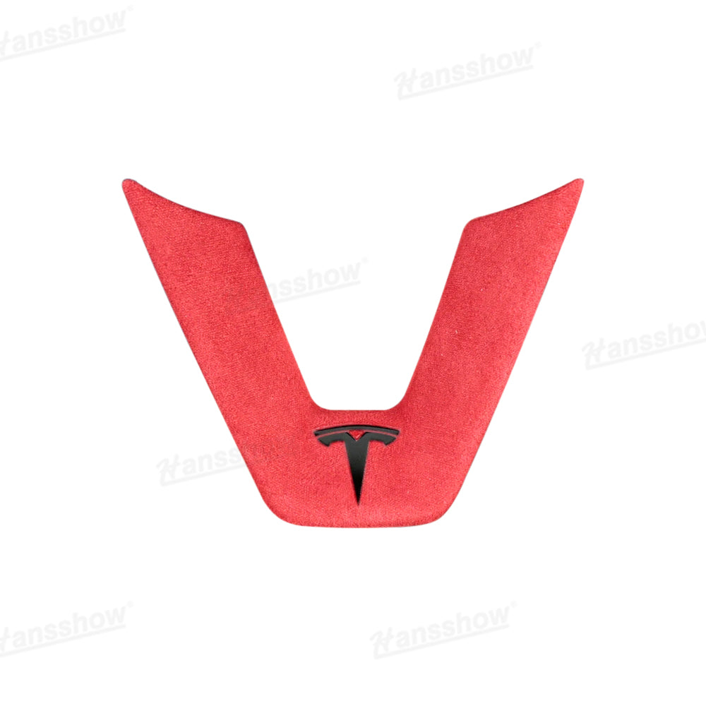 Model Y Juniper Alcantara Trim Cover on Tesla Model Y