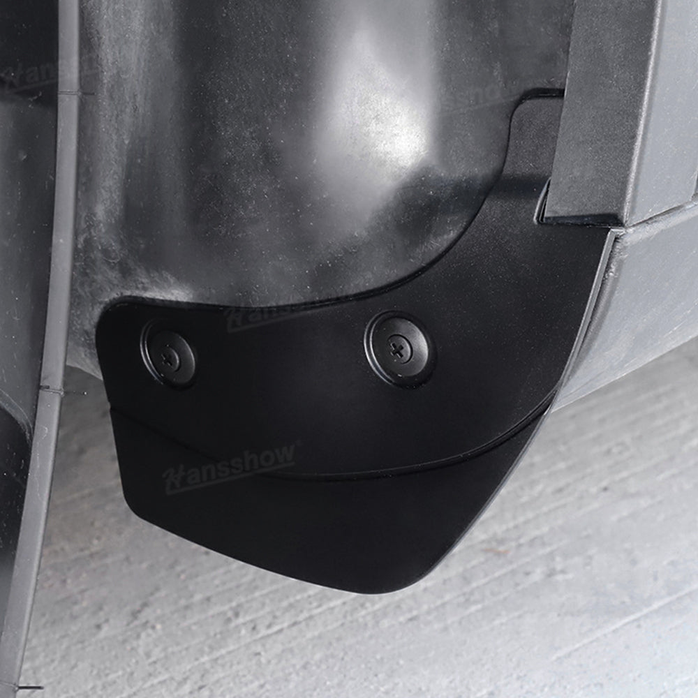 Model Y Juniper Mud Flaps Hidden Splash Guard with vehicle