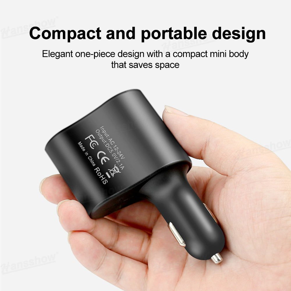 Model Y Juniper 3-in-1 Charger Adapter installed view