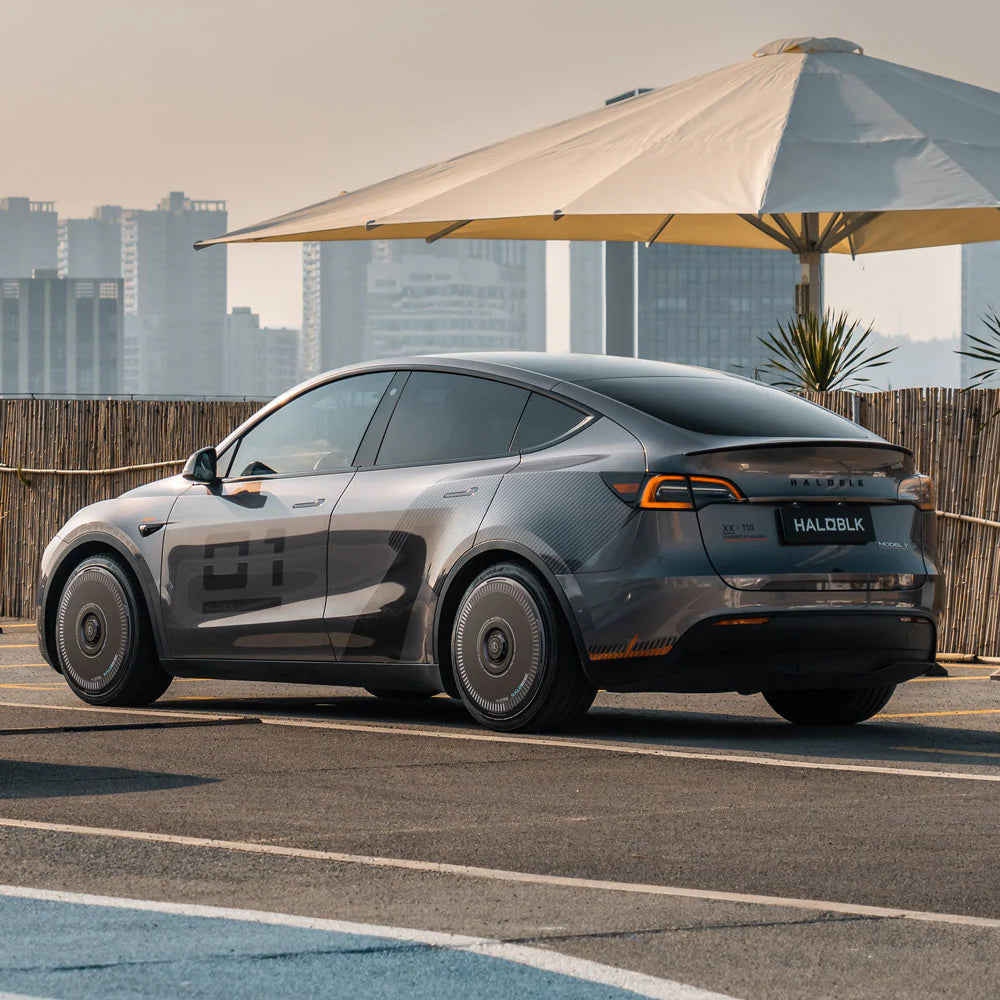 HALODISC 2 Wheel Covers for Tesla Model Y 18, 19, 20, 21 Überturbine Wheels丨Charging
