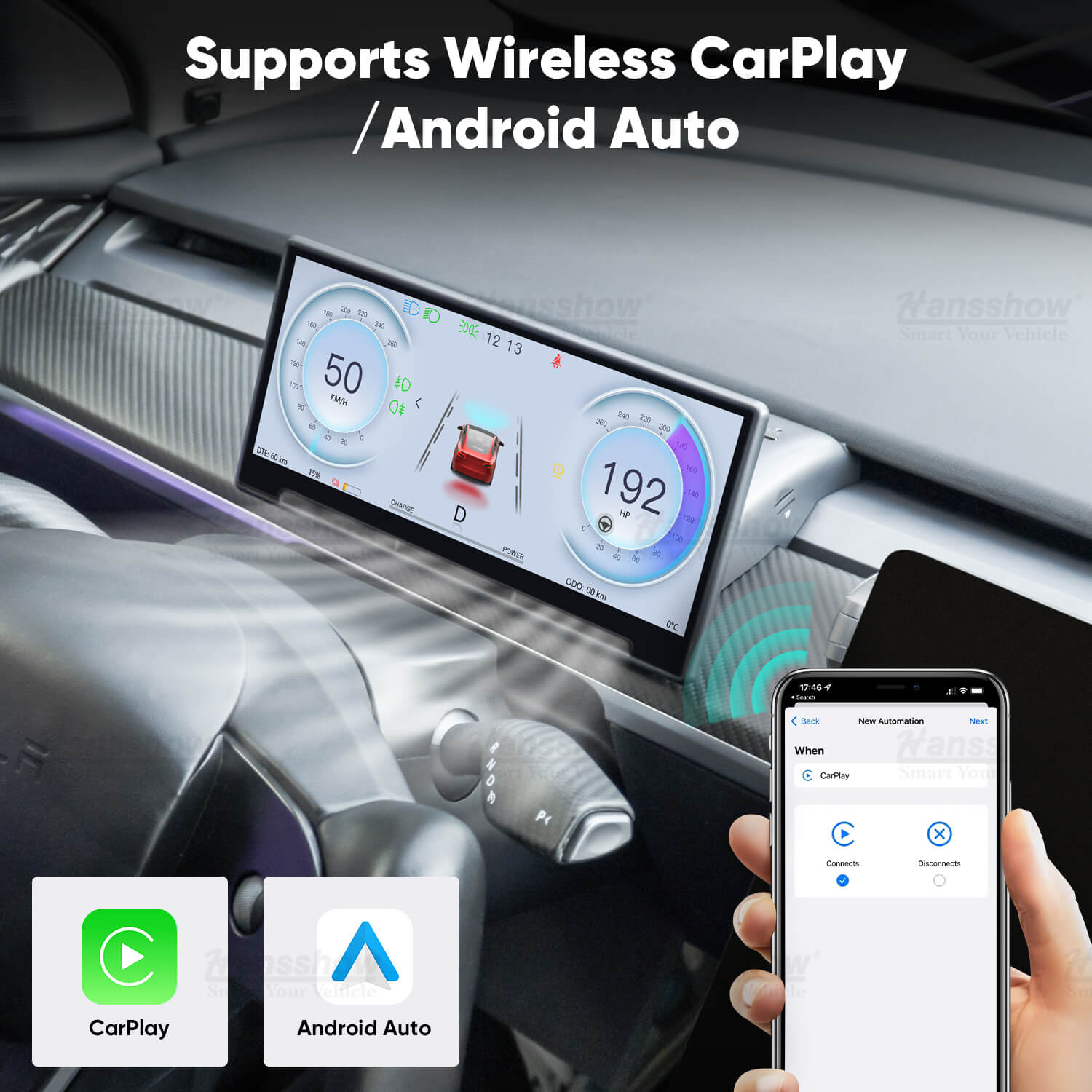 Model 3/Y F9 Touch Screen Smart Dashboard interface display